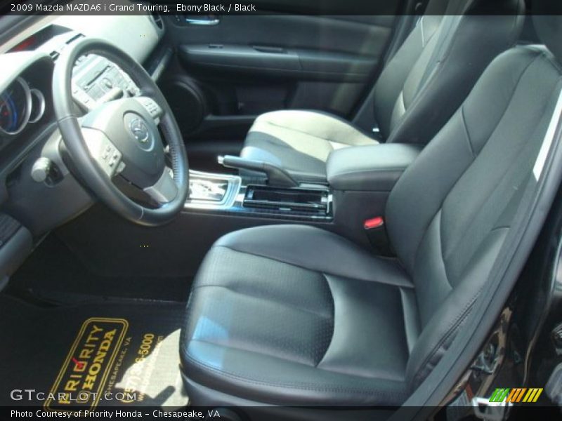 Ebony Black / Black 2009 Mazda MAZDA6 i Grand Touring