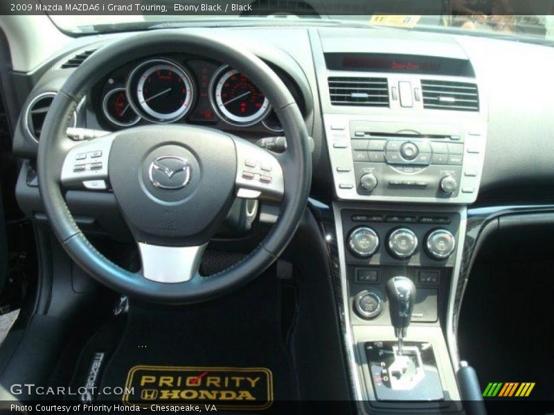Ebony Black / Black 2009 Mazda MAZDA6 i Grand Touring
