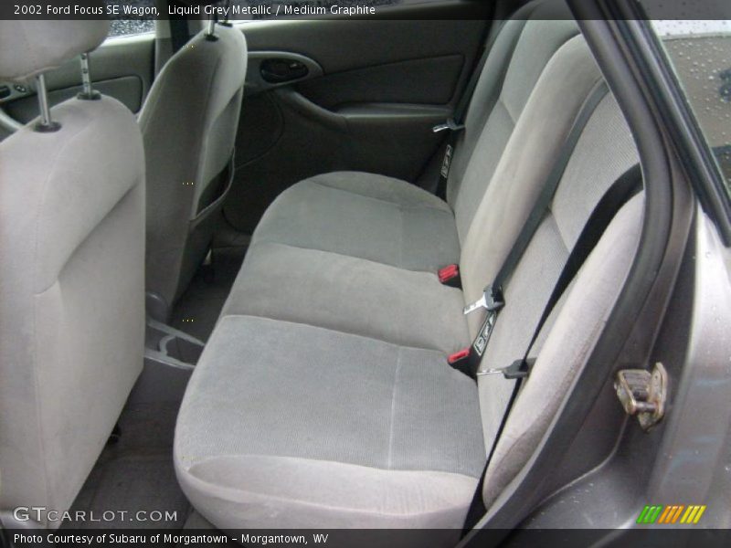 Liquid Grey Metallic / Medium Graphite 2002 Ford Focus SE Wagon