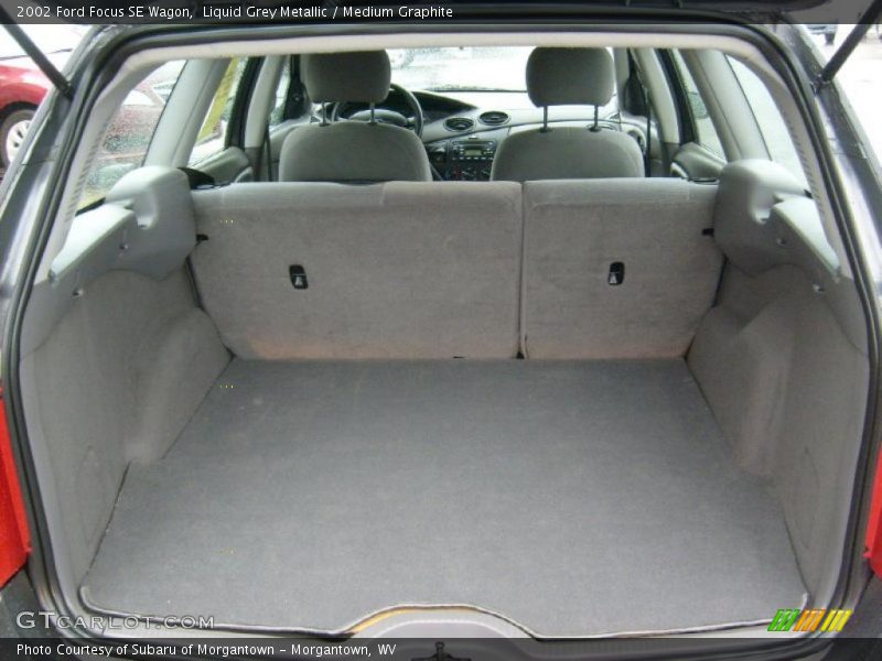Liquid Grey Metallic / Medium Graphite 2002 Ford Focus SE Wagon