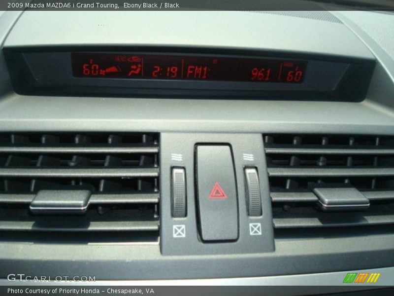 Ebony Black / Black 2009 Mazda MAZDA6 i Grand Touring
