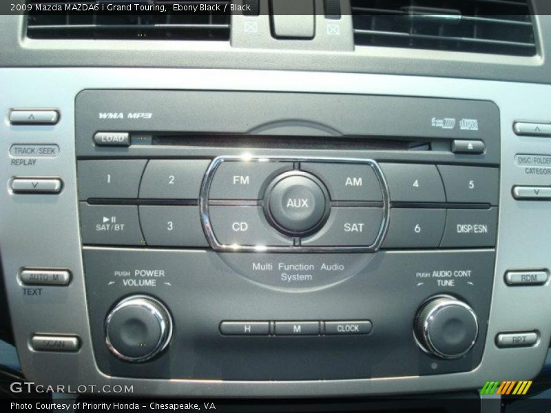 Ebony Black / Black 2009 Mazda MAZDA6 i Grand Touring