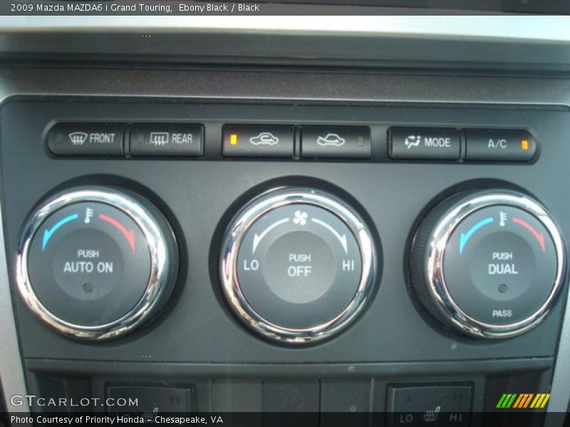 Ebony Black / Black 2009 Mazda MAZDA6 i Grand Touring