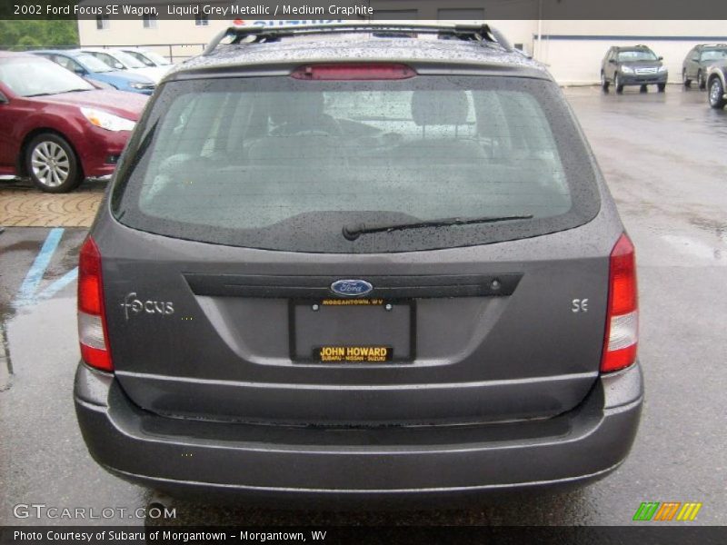 Liquid Grey Metallic / Medium Graphite 2002 Ford Focus SE Wagon