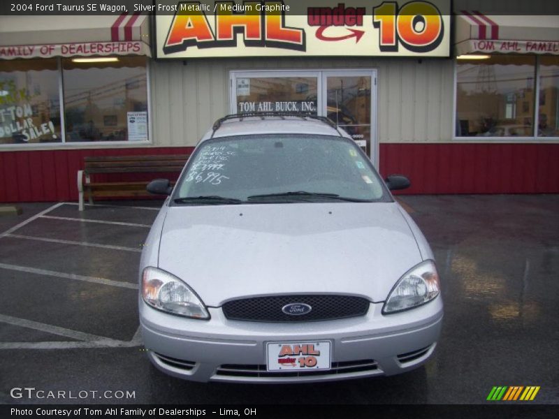 Silver Frost Metallic / Medium Graphite 2004 Ford Taurus SE Wagon