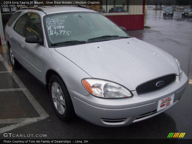 Silver Frost Metallic / Medium Graphite 2004 Ford Taurus SE Wagon