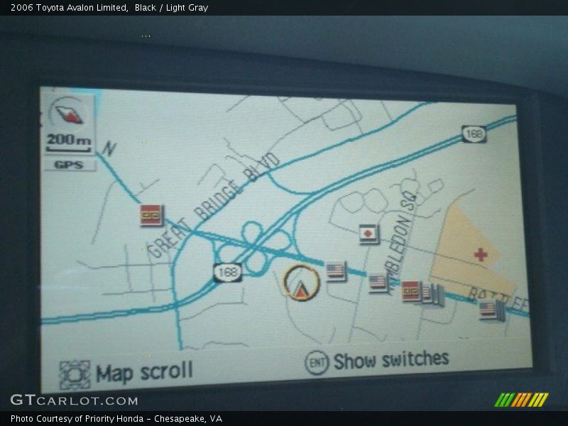 Black / Light Gray 2006 Toyota Avalon Limited