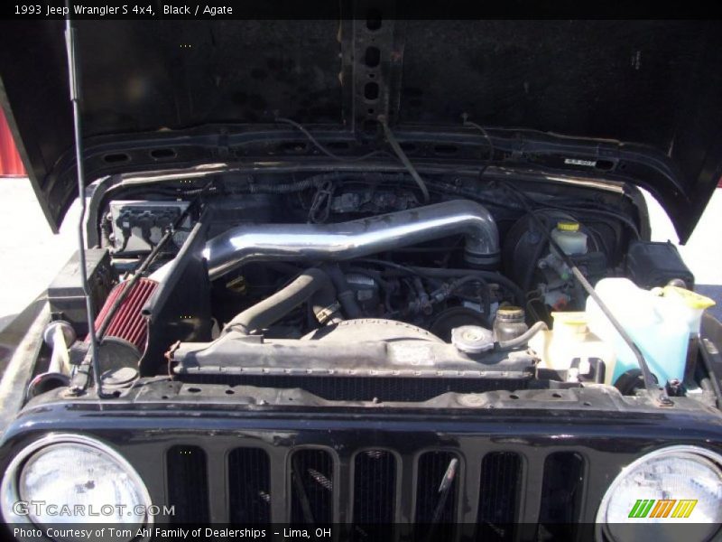 Black / Agate 1993 Jeep Wrangler S 4x4
