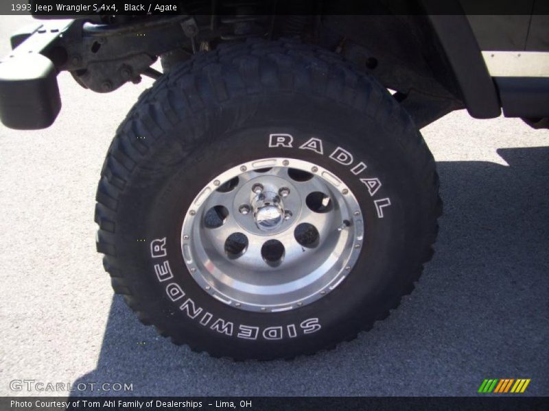 Black / Agate 1993 Jeep Wrangler S 4x4