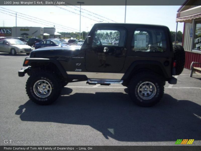 Black / Agate 1993 Jeep Wrangler S 4x4