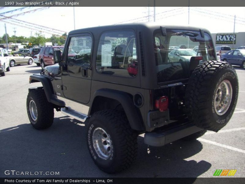 Black / Agate 1993 Jeep Wrangler S 4x4