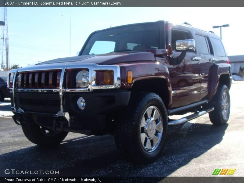 Sonoma Red Metallic / Light Cashmere/Ebony 2007 Hummer H3