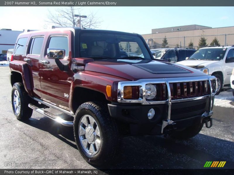 Sonoma Red Metallic / Light Cashmere/Ebony 2007 Hummer H3