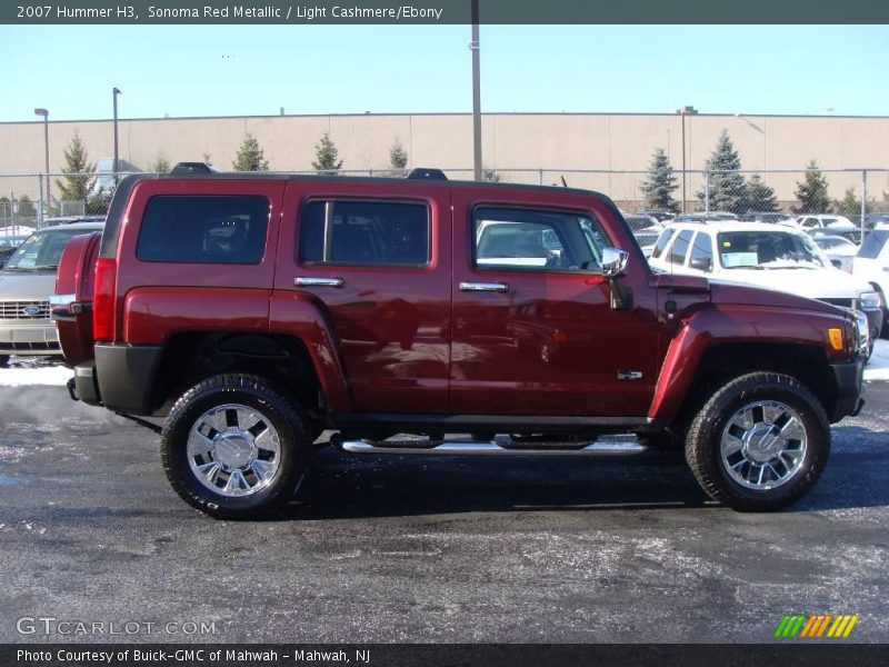 Sonoma Red Metallic / Light Cashmere/Ebony 2007 Hummer H3