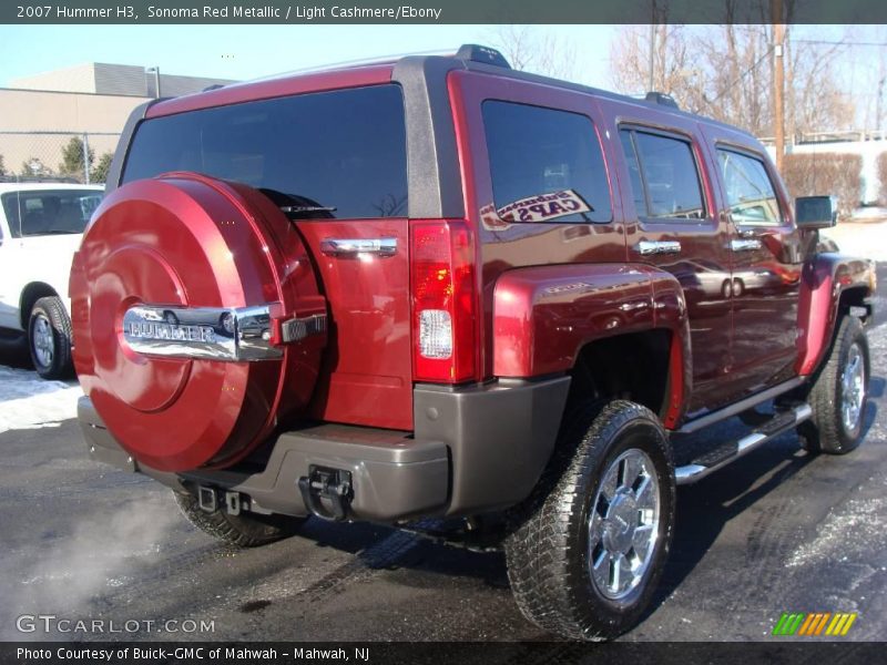 Sonoma Red Metallic / Light Cashmere/Ebony 2007 Hummer H3