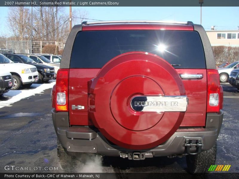 Sonoma Red Metallic / Light Cashmere/Ebony 2007 Hummer H3