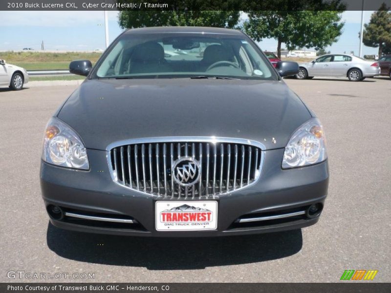 Cyber Gray Metallic / Titanium 2010 Buick Lucerne CXL