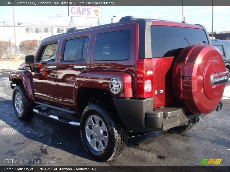 Sonoma Red Metallic / Light Cashmere/Ebony 2007 Hummer H3