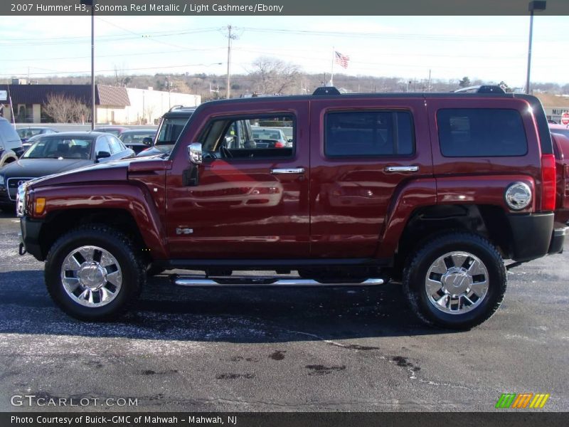 Sonoma Red Metallic / Light Cashmere/Ebony 2007 Hummer H3