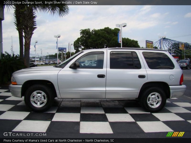 Bright Silver Metallic / Dark Slate Gray 2002 Dodge Durango Sport