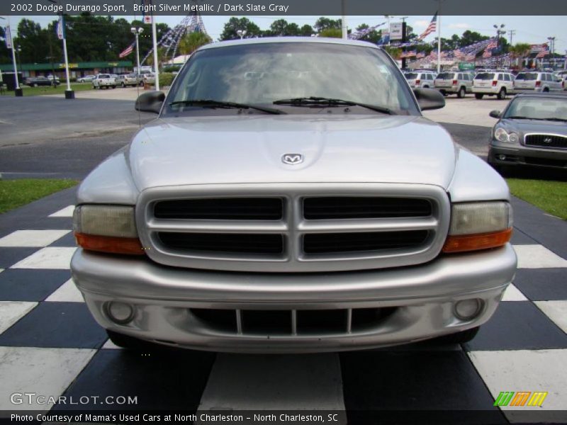 Bright Silver Metallic / Dark Slate Gray 2002 Dodge Durango Sport