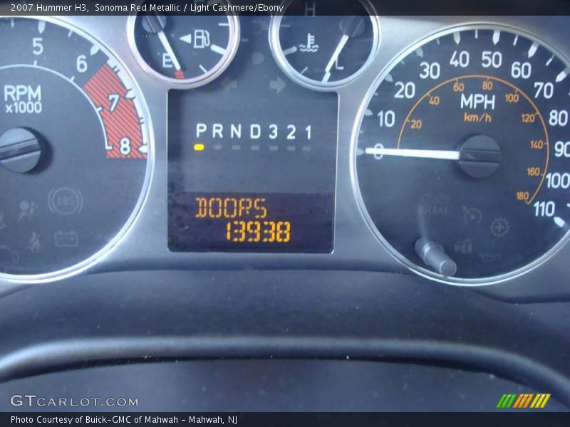 Sonoma Red Metallic / Light Cashmere/Ebony 2007 Hummer H3