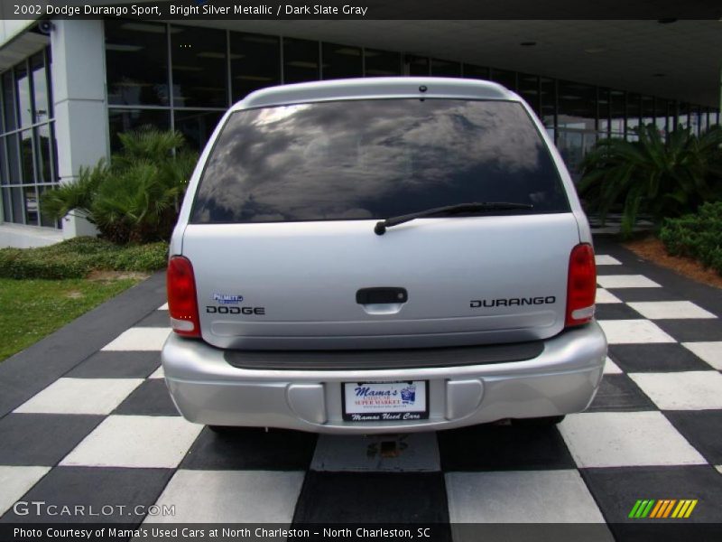 Bright Silver Metallic / Dark Slate Gray 2002 Dodge Durango Sport