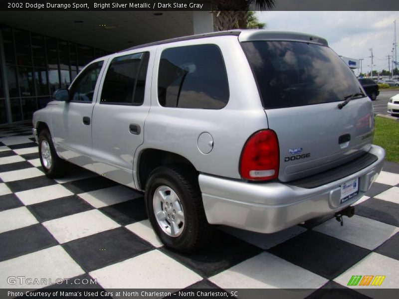 Bright Silver Metallic / Dark Slate Gray 2002 Dodge Durango Sport