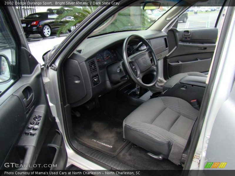 Bright Silver Metallic / Dark Slate Gray 2002 Dodge Durango Sport