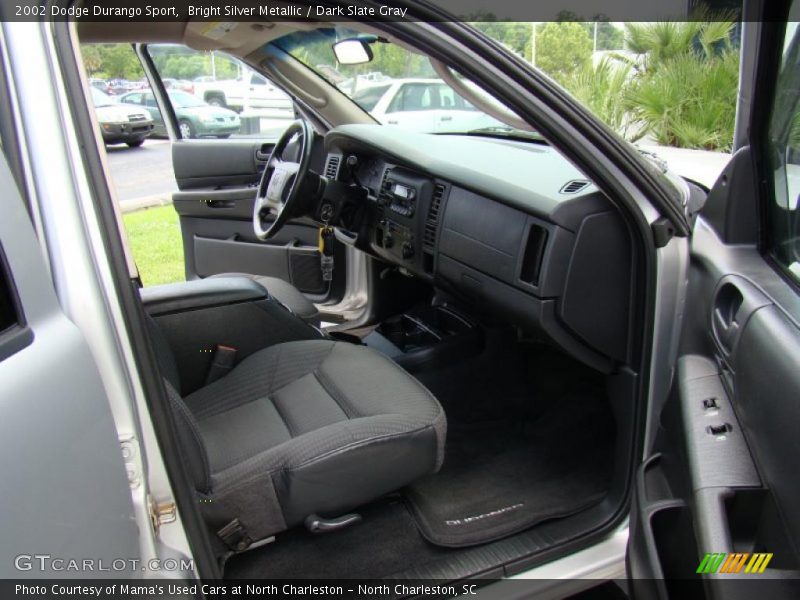 Bright Silver Metallic / Dark Slate Gray 2002 Dodge Durango Sport