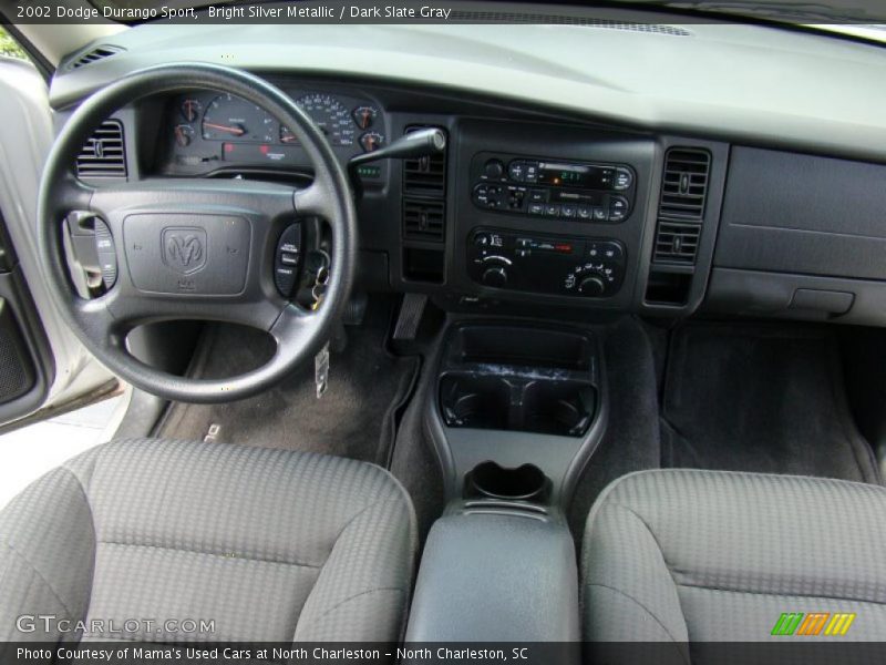 Bright Silver Metallic / Dark Slate Gray 2002 Dodge Durango Sport