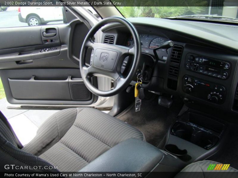 Bright Silver Metallic / Dark Slate Gray 2002 Dodge Durango Sport