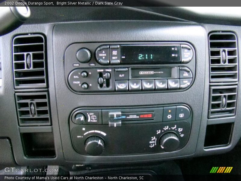 Bright Silver Metallic / Dark Slate Gray 2002 Dodge Durango Sport