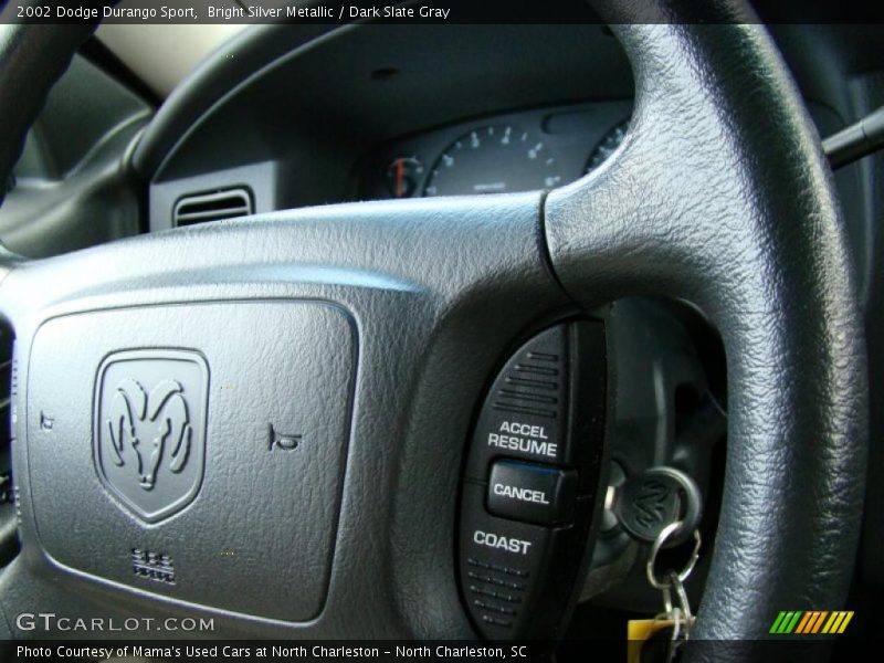Bright Silver Metallic / Dark Slate Gray 2002 Dodge Durango Sport