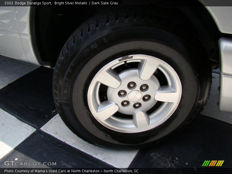 Bright Silver Metallic / Dark Slate Gray 2002 Dodge Durango Sport