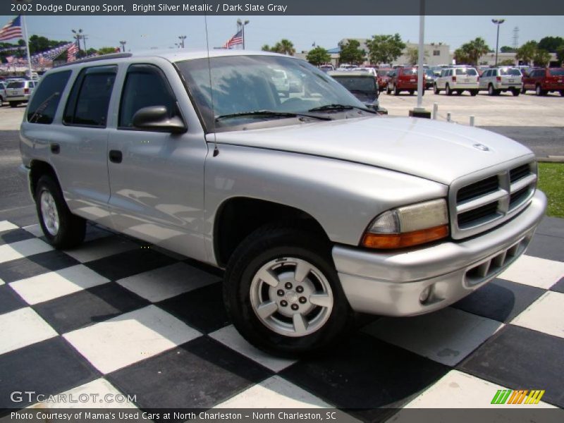 Bright Silver Metallic / Dark Slate Gray 2002 Dodge Durango Sport