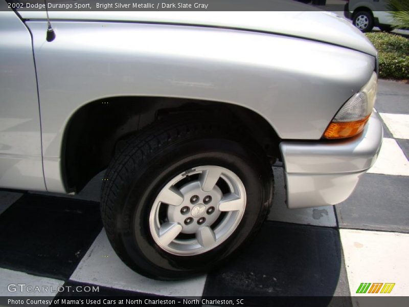 Bright Silver Metallic / Dark Slate Gray 2002 Dodge Durango Sport