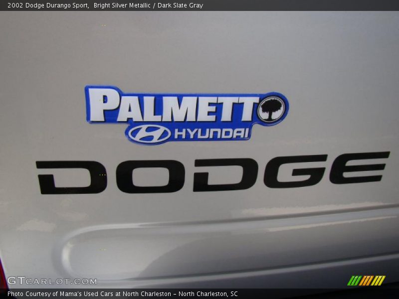 Bright Silver Metallic / Dark Slate Gray 2002 Dodge Durango Sport