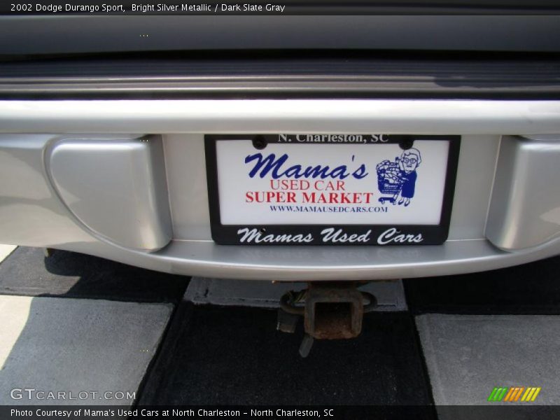 Bright Silver Metallic / Dark Slate Gray 2002 Dodge Durango Sport