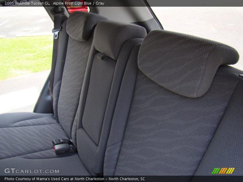 Alpine Frost Light Blue / Gray 2005 Hyundai Tucson GL