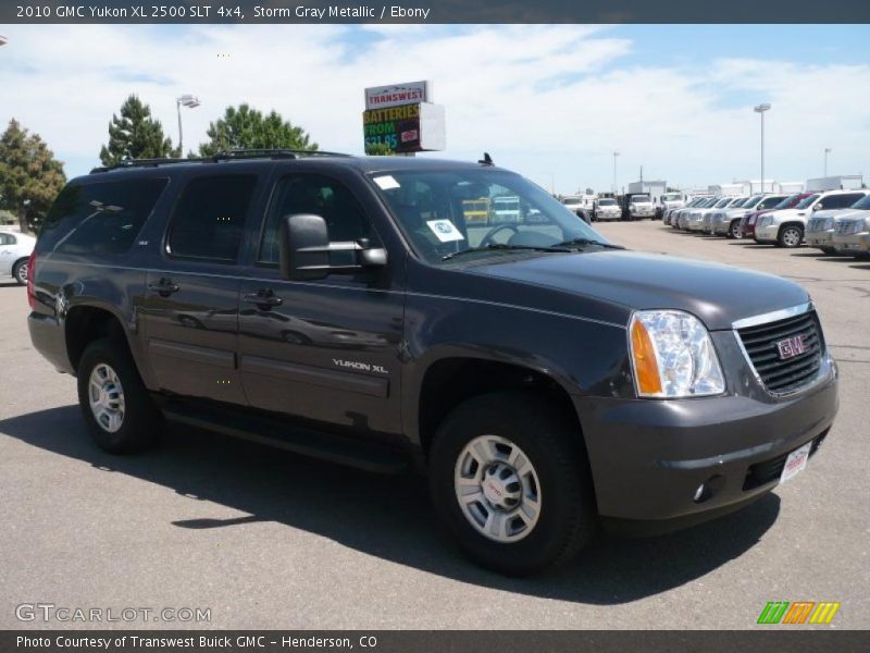 Storm Gray Metallic / Ebony 2010 GMC Yukon XL 2500 SLT 4x4