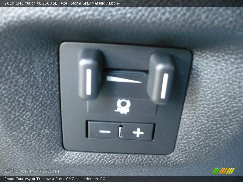 Storm Gray Metallic / Ebony 2010 GMC Yukon XL 2500 SLT 4x4