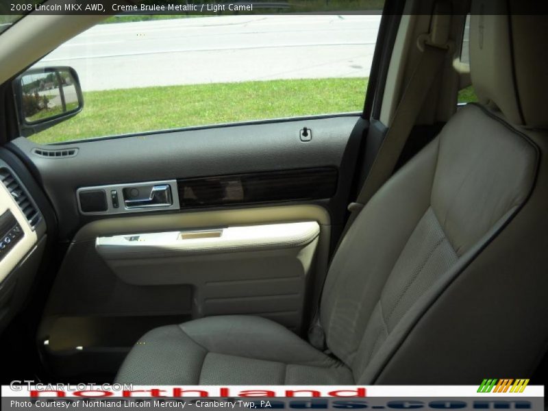 Creme Brulee Metallic / Light Camel 2008 Lincoln MKX AWD