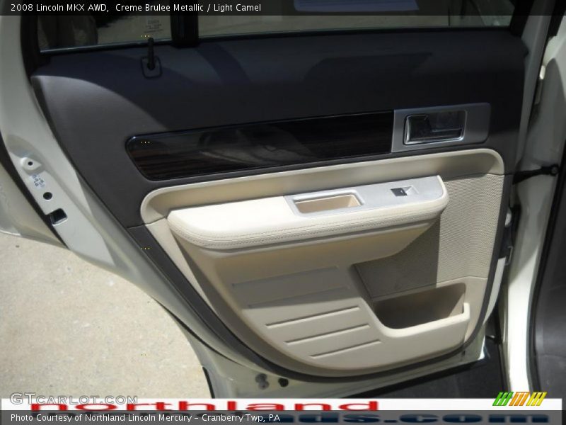 Creme Brulee Metallic / Light Camel 2008 Lincoln MKX AWD