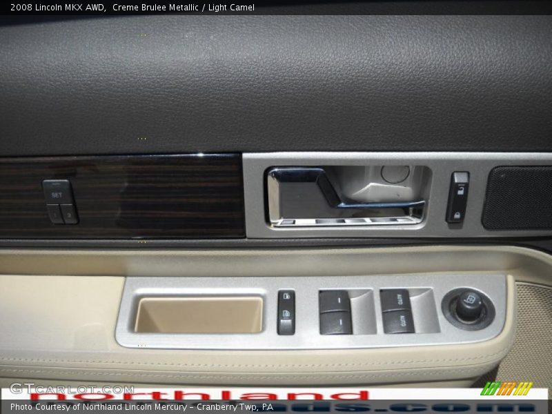 Creme Brulee Metallic / Light Camel 2008 Lincoln MKX AWD