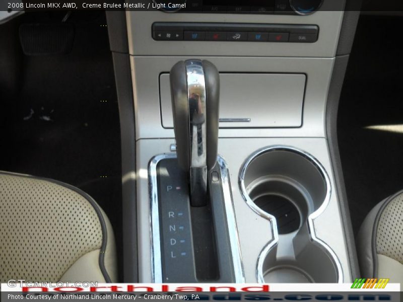 Creme Brulee Metallic / Light Camel 2008 Lincoln MKX AWD