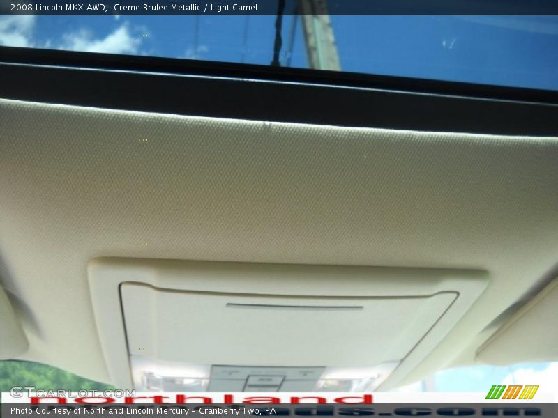 Creme Brulee Metallic / Light Camel 2008 Lincoln MKX AWD