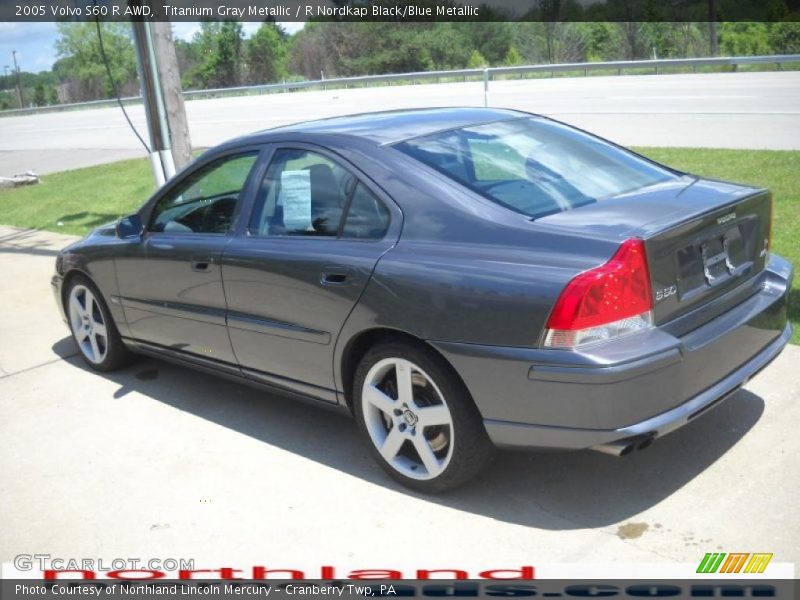 Titanium Gray Metallic / R Nordkap Black/Blue Metallic 2005 Volvo S60 R AWD