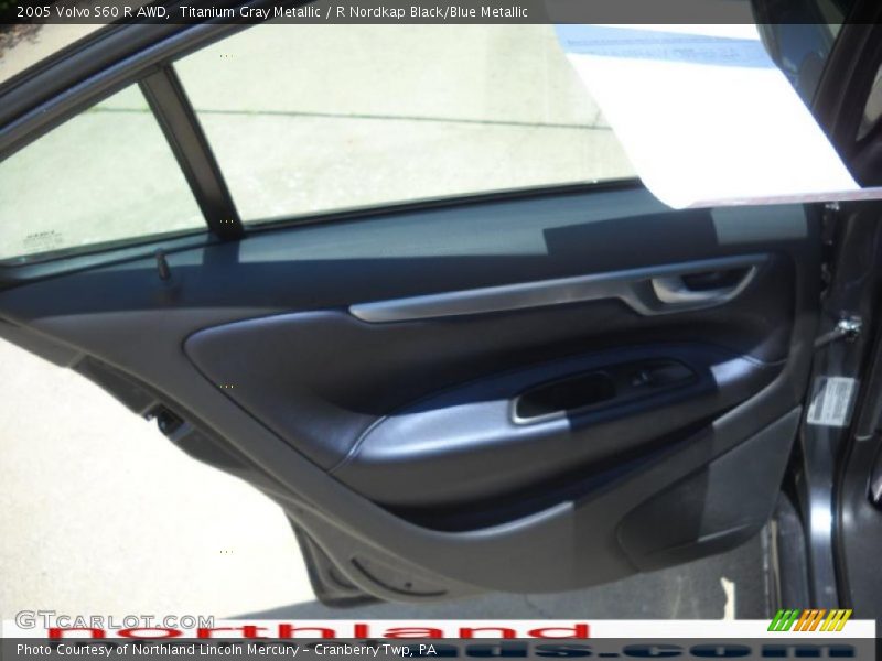 Titanium Gray Metallic / R Nordkap Black/Blue Metallic 2005 Volvo S60 R AWD