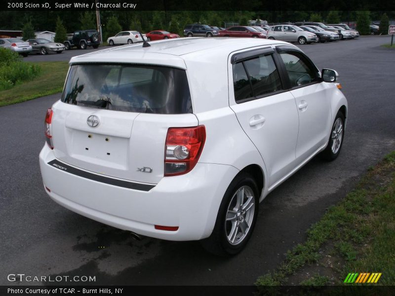 Super White / Charcoal Gray 2008 Scion xD